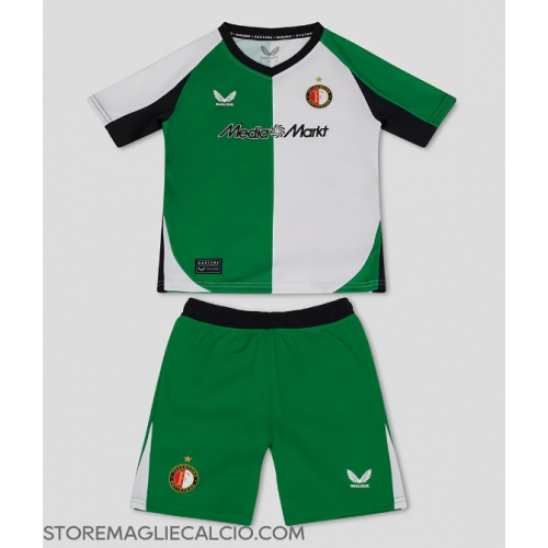 Feyenoord Maglia Gara Terza Repliche 2024-25 Bambino Maniche Corte Feyenoord Maglia Gara Terza Repliche 2024-25 Bambino Maniche Corte